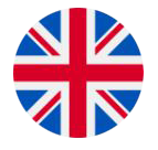 United Kingdom flag circle